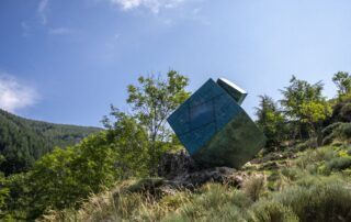 Werk „Kristallhöhle von Hehe – Die Wasserscheide“.