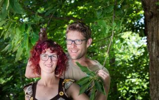 Chestnut farming - The Peyrou farm - Isabelle and Pierre Thibaut Louche