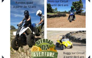 Quad Buggy Moto ardèche