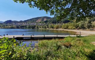 bathing lake