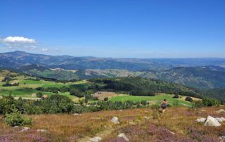 Panorama from the summit of the Suc de Montivernoux