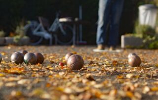 Concours de pétanque