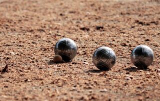 Concours de pétanque