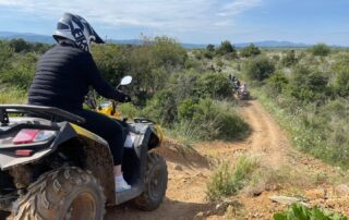 Quad-Wanderung Süd-Ardèche