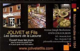 Butchery - Charcuterie - Caterer - Maison Jolivet