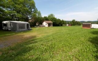 Camping at the Bonneau farm