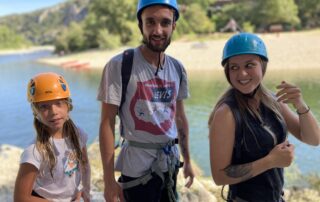 Via corda du Pont d’Arc – parcours accessible à toute la famille © Kayacorde 