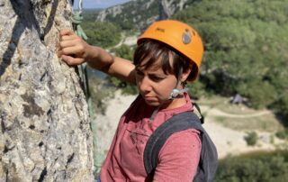 Via corda sportive – passage d’escalade sensation © Kayacorde 