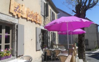 Terrasse Les Violettes Sainte-Eulalie