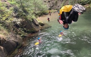 Salto canyoning sensation © Kayacorde 