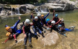 Canyoning sensation pour toute la famille © Kayacorde 