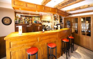 Montpezat sous Bauzon - Bar of the Montpezat inn ©A.Rouxel
