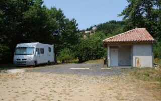 Motorhome service area