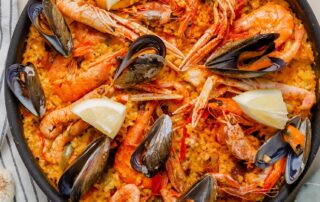 Paella meal