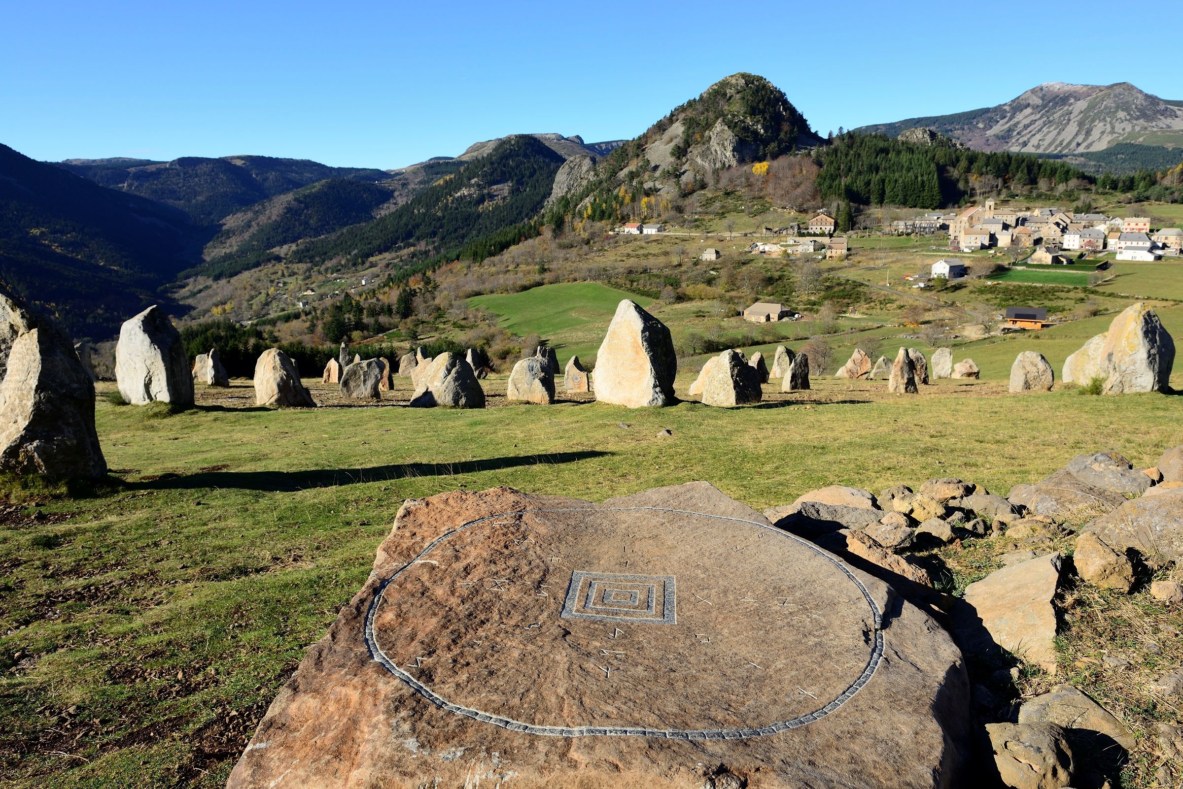 Ardèche Mountain photo library