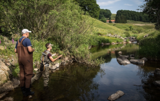 Pêche en rivière en Montagne d'Ardèche