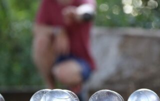 Concours de pétanque