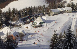 Station de ski alpin - La Croix de Bauzon