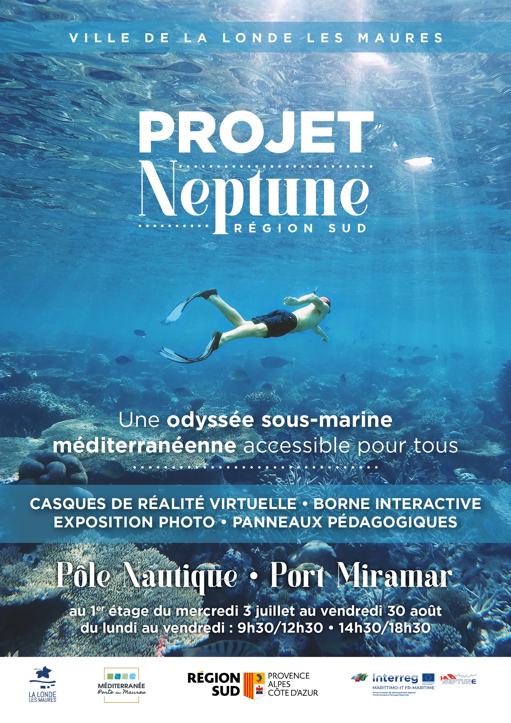 Exposition interactive Projet Neptune  La Londe