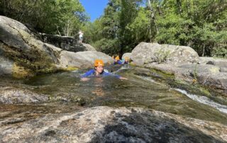 Aérocanyon Famille © Base Canyon