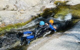 Aérocanyon Famille © Base Canyon