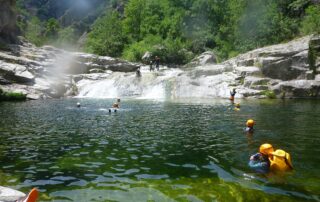 Canyoning Chassezac © Céven'Aventure