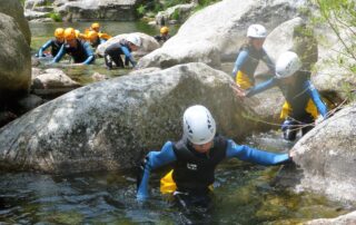 Canyoning Chassezac © Céven'Aventure