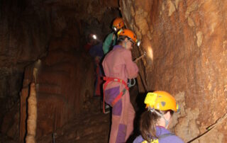 Spéléo famille Ceven&rsquo;Aventure © Ceven'Aventure