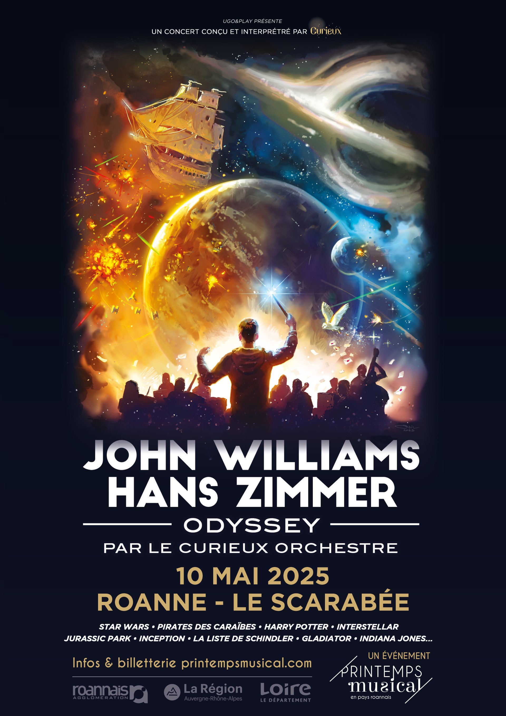 Concert John Williams et Hans Zimmer - Odyssey_Riorges