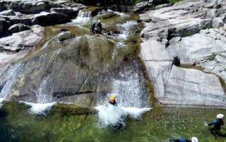 Randonnée aquatique Ardèche ©  VISION'AIR drogeat-drone-production.com