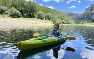 Kayacorde canoë famille Ardèche © Kayacorde