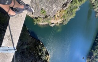 Via ferrata du lac de Villefort avec Kayacorde © Kayacorde Ardèche