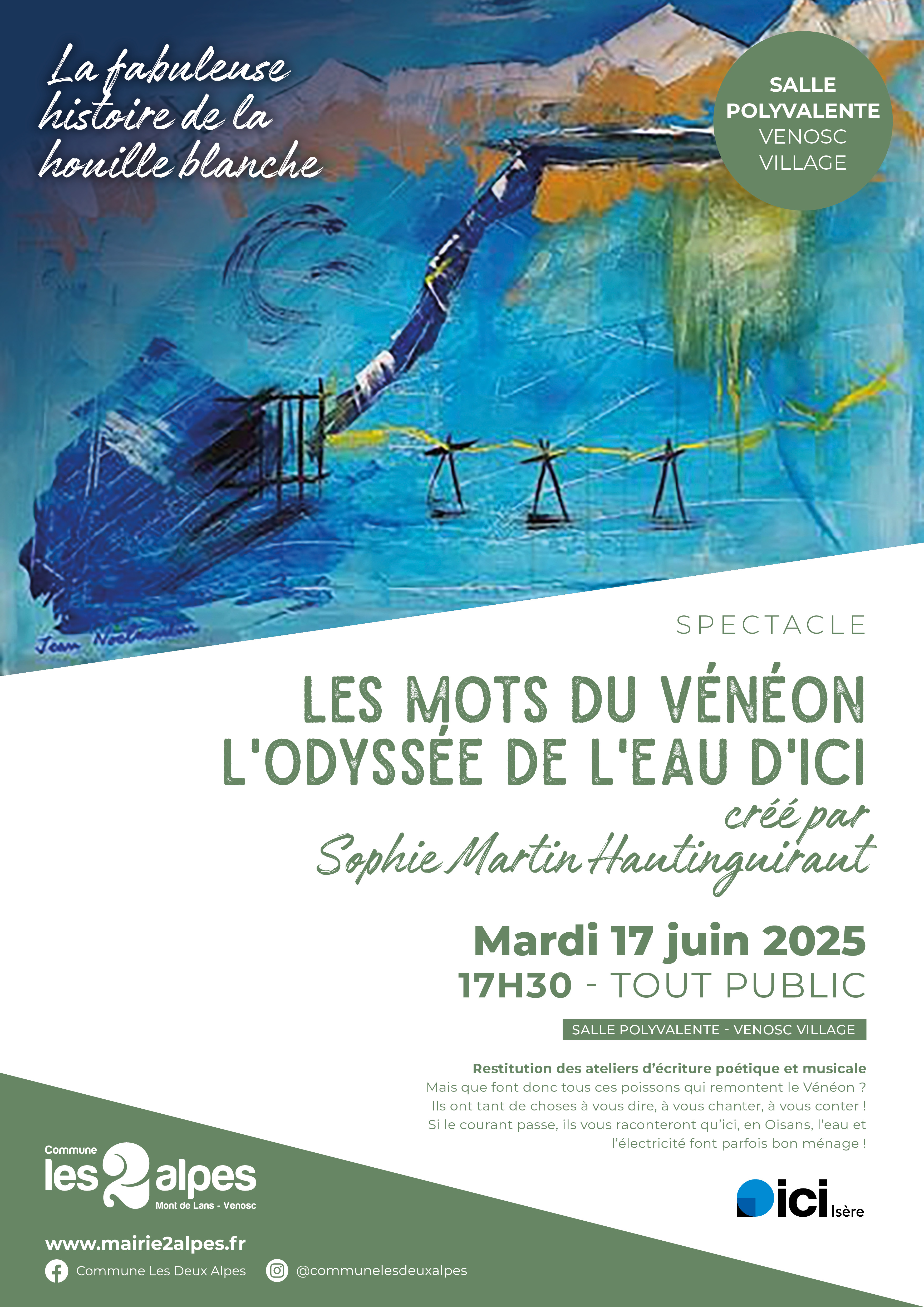 Affiche-Les Mots du Vénéon Odyssée