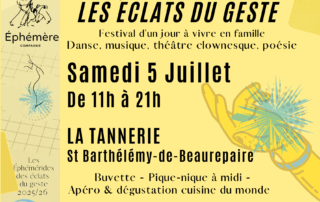 Flyer couverture les éclats