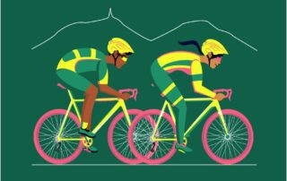 Cycl'odyssée route Vél'Auvergne_Saint-Genès-Champanelle