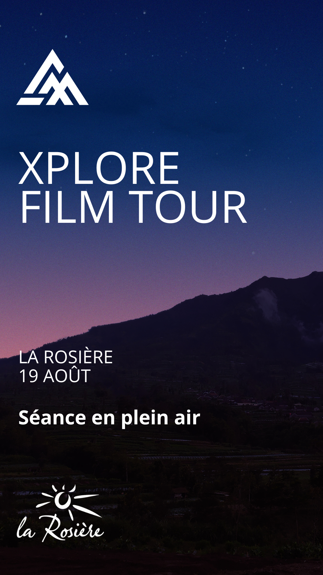 Affiche Xplore La Rosière