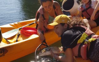 canoe peche