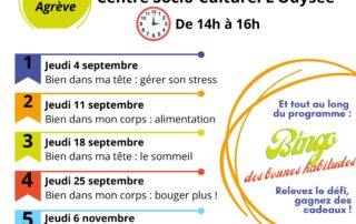 1 mois, pour moi  ! Atelier pour parler de sa santé, et en prendre soin_Saint-Agrève