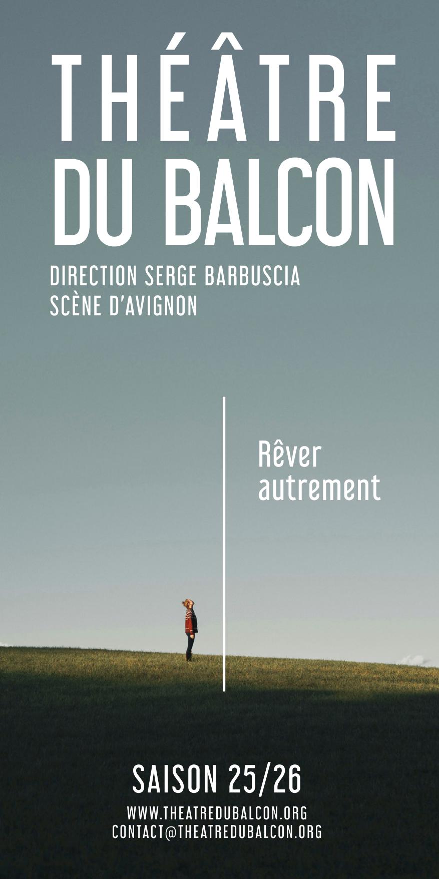 Visuel théâtre du Balcon saison 2025-2026
