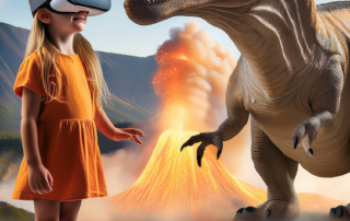Géotrip: voyage géologique en réalité virtuelle_Saint-Martial © IA