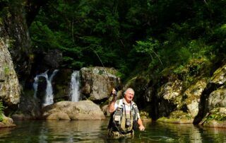 Fishing around Saint Etienne de Lugdarès