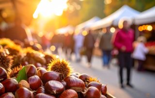 Castagnades : marché de producteurs