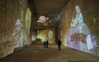 Carrières des lumières  : Le Petit Prince, l’Odyssée immersive_Les Baux-de-Provence © carrières des lumières