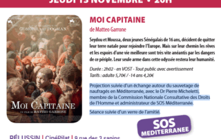 Festival du cinéma solidaire du Pilat : Film « Loi capitaine »_Pélussin