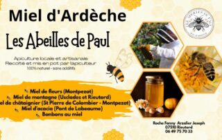 Les abeilles de Paul – Roche Fanny – Apiculteur_Usclades-et-Rieutord © Les abeilles de Paul