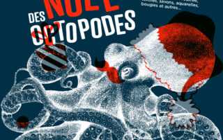 Affiche du Marché de Noël Artisanal © Edwige Dislaire