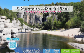 flyer 2025 © ardeche adventure