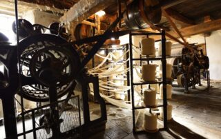 Calquières spinning mill, living wool museum