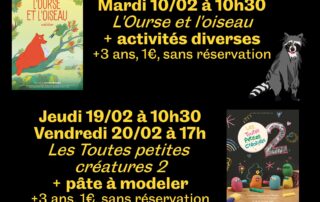Festival Tous en salle – Projections Jeune Public_Usson-en-Forez