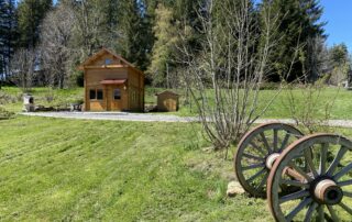 Chalet jardin © Chalet de La Peyramont